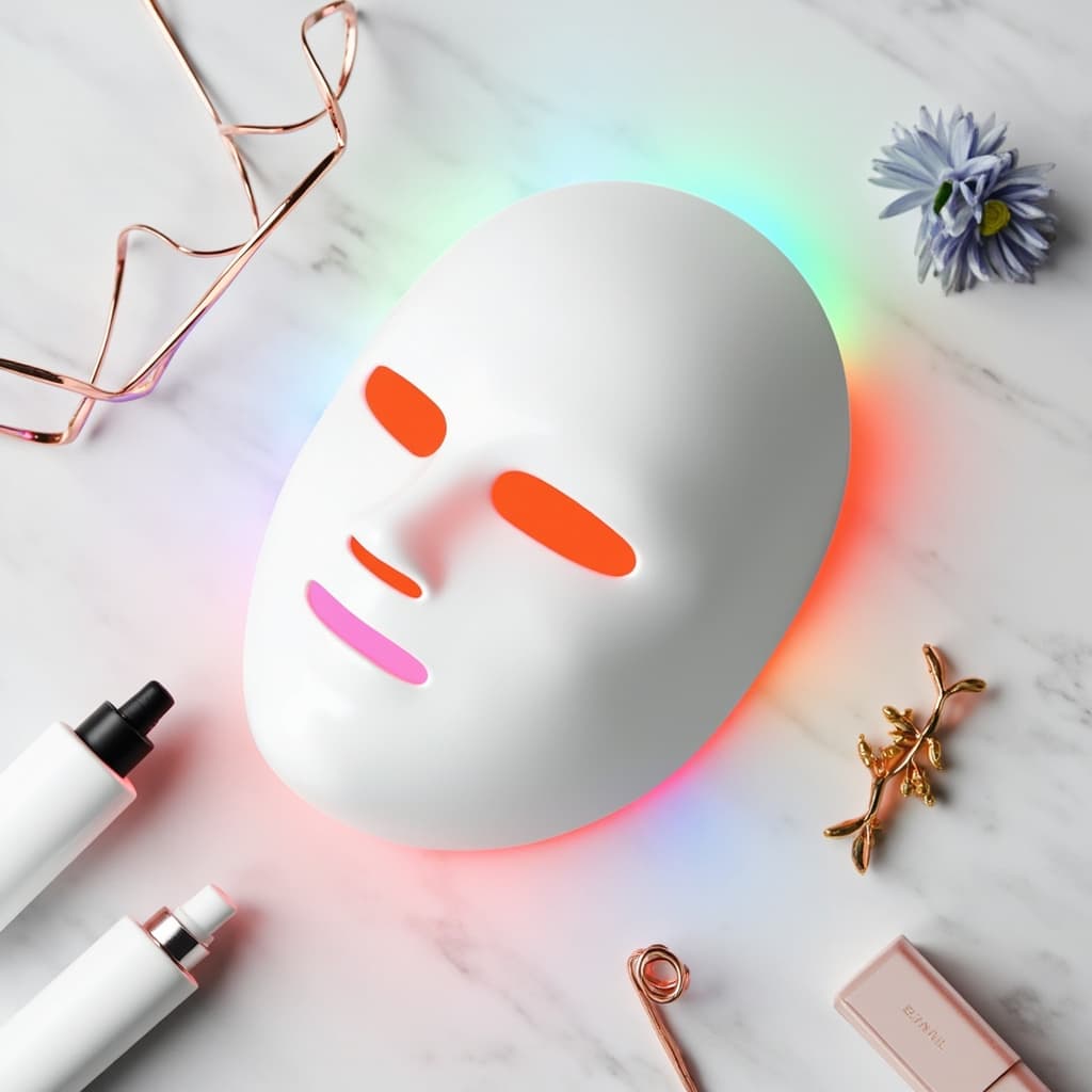 GlowMask Pro with accessories